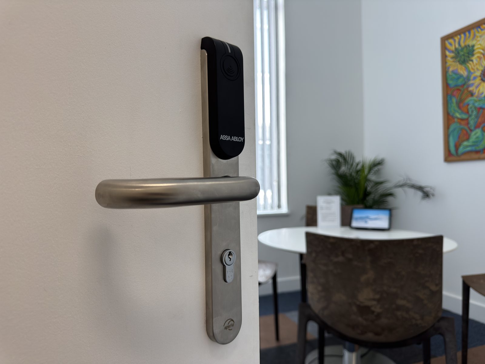 Aperio by ASSA ABLOY wireless lock installed by Antron